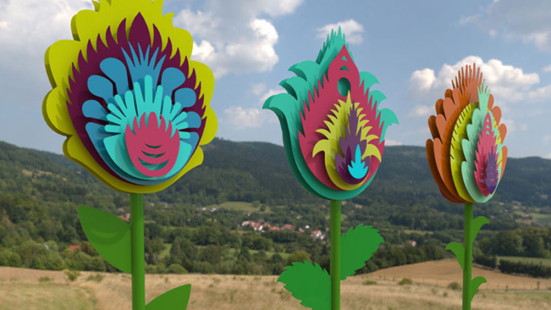 The Bloom Series Sculptures