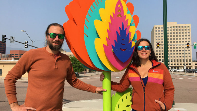 Bloom II Sculpture Installed in Colorado Springs