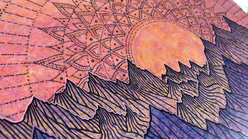Mandala Sunrise III