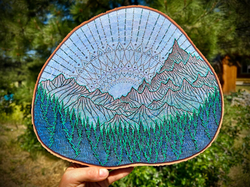 Mandala Sunrise VI