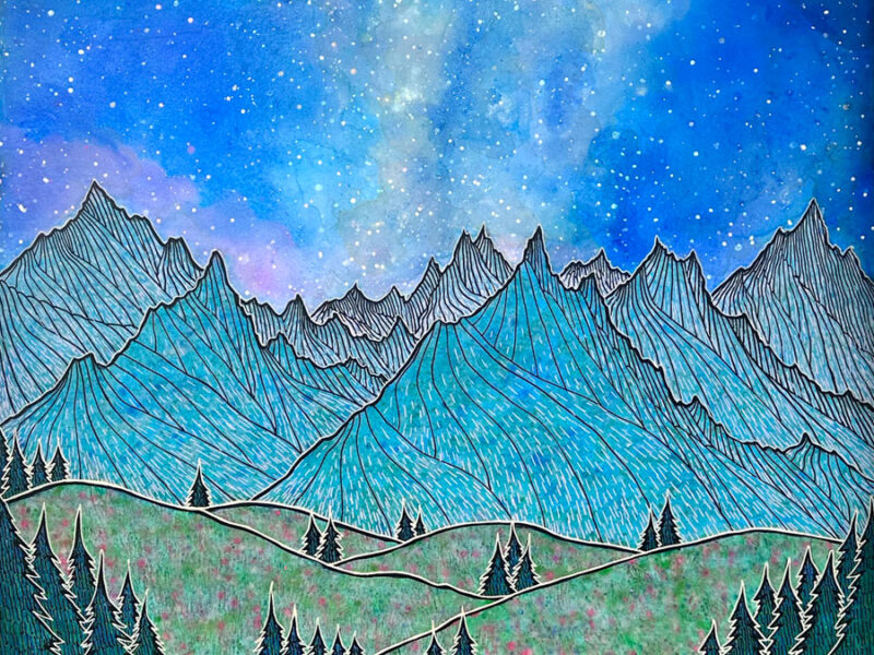 Milkyway Magic Above the Rockies