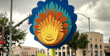 Bloom I ~ Sculpture Installation for the 2025 Alamosa Artscape