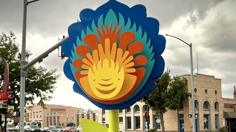 Bloom I ~ Sculpture Installation for the 2025 Alamosa Artscape